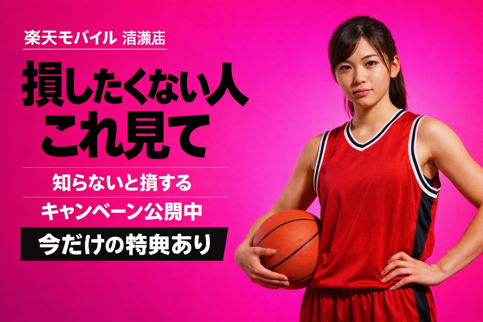 楽天モバイル 清瀬店 のキャンペーン｜損せず14000ポイントもらう方法