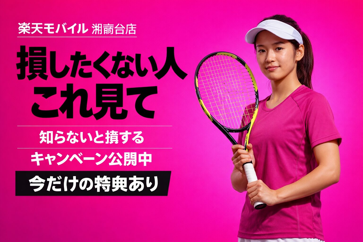 楽天モバイル 湘南台店 のキャンペーン｜損せず14000ポイントもらう方法