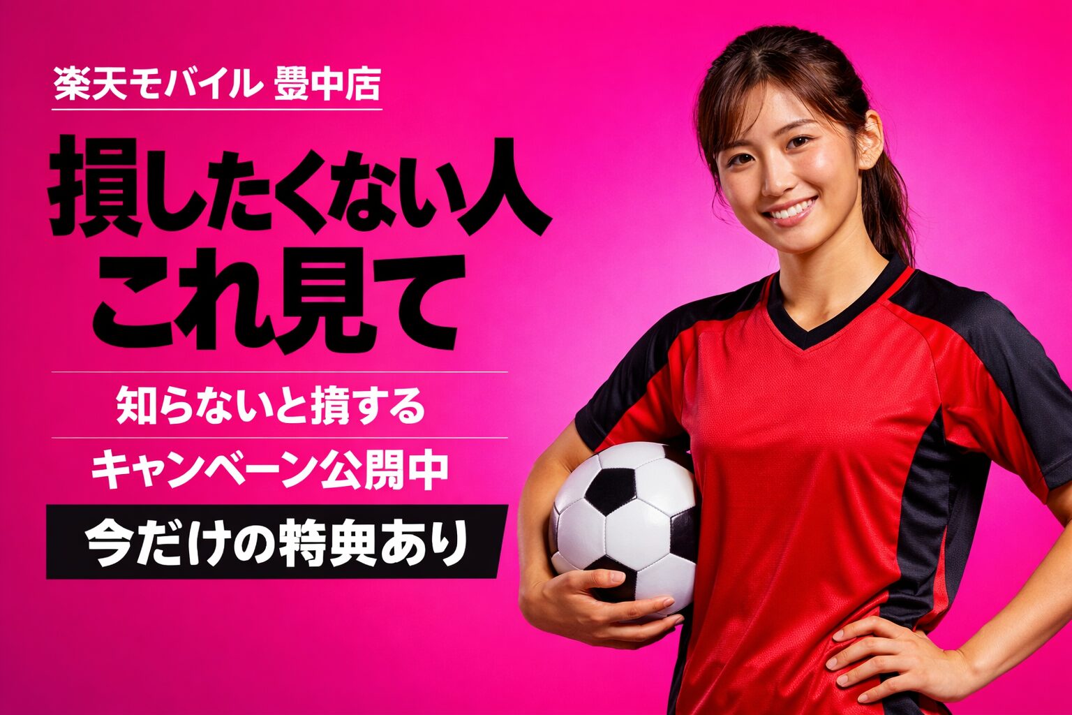 楽天モバイル 豊中店 のキャンペーン｜損せず14000ポイントもらう方法