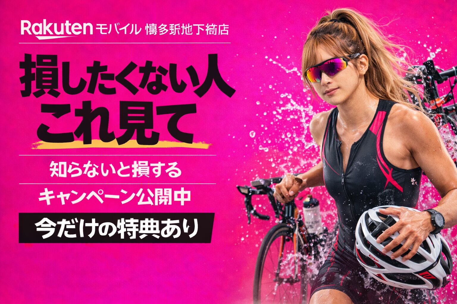 楽天モバイル博多駅地下街店｜来店予約で最大14,000pt！最新キャンペーンまとめ