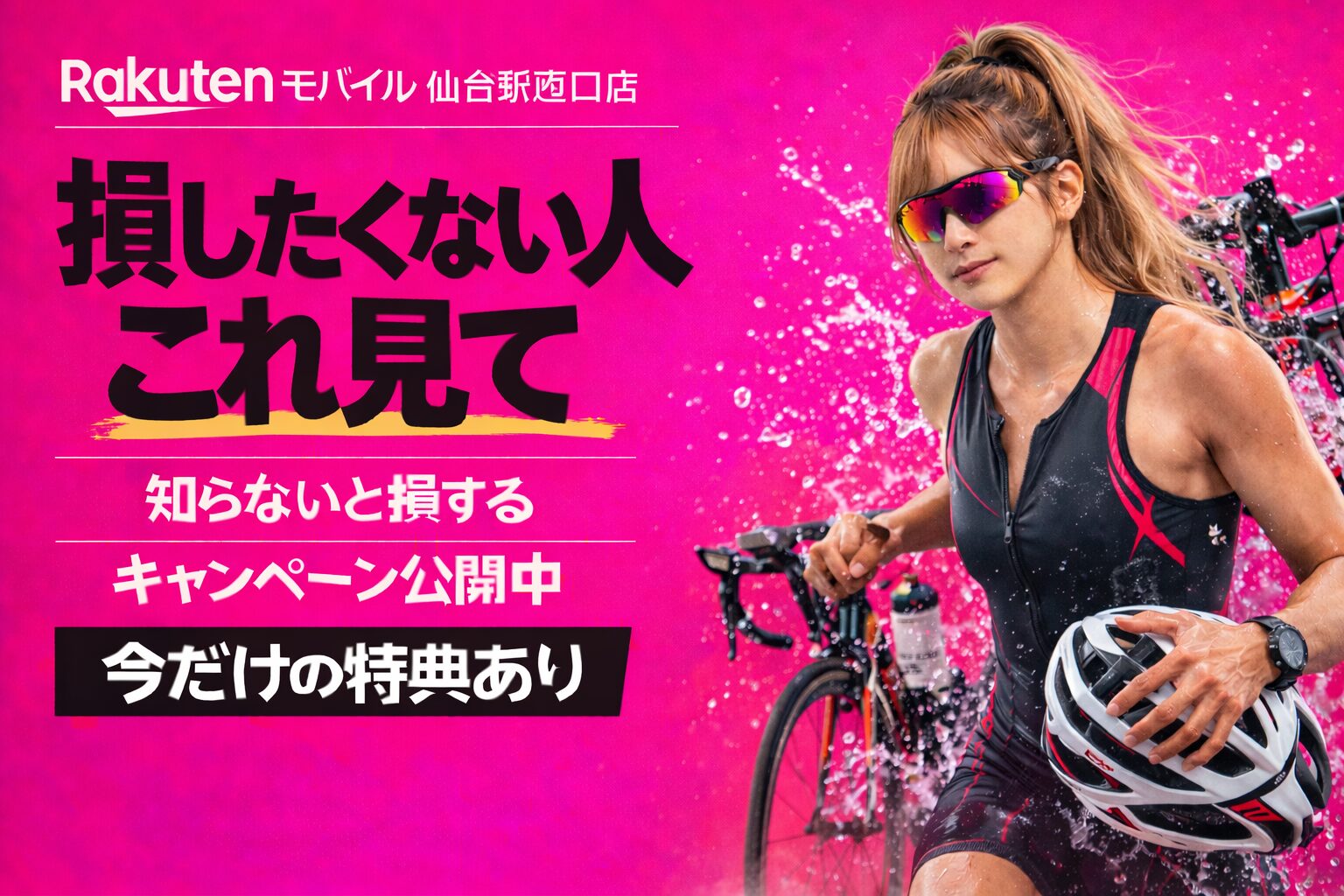 楽天モバイル仙台駅西口店｜来店予約で最大14,000pt！最新キャンペーンまとめ